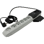 Сетевой фильтр ZISPilot Pro 6 розеток (5 евро + 1Gadget Parking) 5 м, автомат защиты Surge protector Pilot PRO 6 outlets (5 euro + 1 without ground) 10A/2.2kVt, 5m, automatic circuit-breaker, фото 1