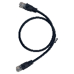 Патч-корд Buro UTP 4 пары cat.5e CCA molded 0.5м черный RJ-45 (m)-RJ-45 (m), фото2