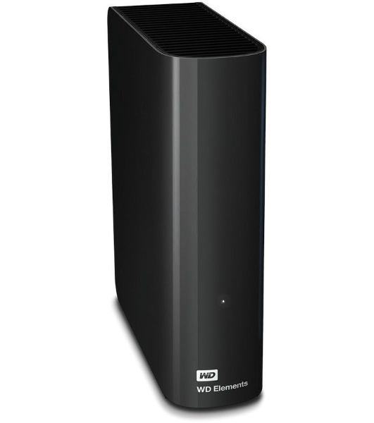 Внешний HDD 3.5' Western Digital Elements Desktop, 16TB, USB 3.2 Gen 1 Type-A, 5400 rpm, черный
