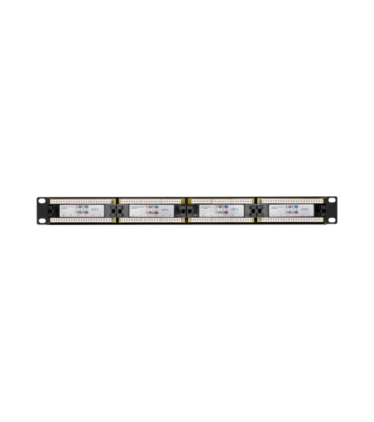 Панель коммутационная Rexant 19' PRO, 1U, 24 порта, UTP, RJ-45, CAT 6