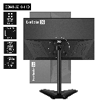 Настольная подставка ExeGate EDM1-3210-11D (для одного монитора 15'-32', VESA 75x75, 100x100, макс. нагрузка 10 кг, наклон -45°/+45°, поворот -45°/+45°, регулировка по высоте, черный), фото9