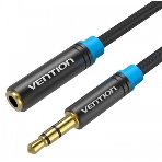 Кабель Vention 3.5 Jack-3.5 Socket 2 m белый круглый 12103, фото2