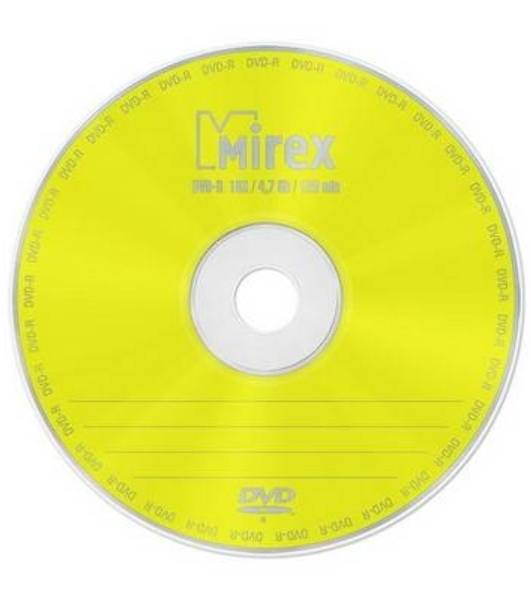 Диск DVD-R Mirex 4.7 Gb, 16x, Slim Case (1), (1/200)