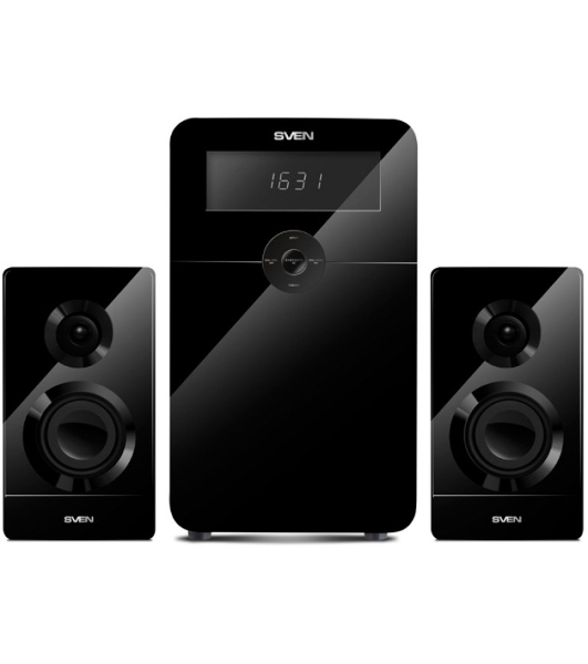 Акустическая система SVEN AC MS-2250, черный (80Вт, FM-тюнер, USB/SD, дисплей, ПДУ, Bluetooth)