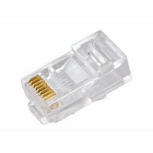 Разъем PROconnect RJ-45(8P8C) под витую пару, UTP, категория 5e