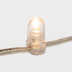 Гирлянда Neon-night LED Клип-лайт 12 V, прозрачный ПВХ, 150 мм, цвет диодов теплый белый, Flashing (белый), фото5