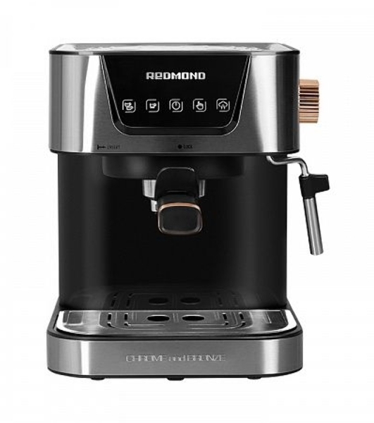 Кофеварка эспрессо Redmond RCM-CBM1514 1050Вт бронзовый