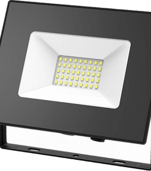 Прожектор светодиодный Gauss Elementary 70Вт 4370лм IP65 6500К черный ПРОМО