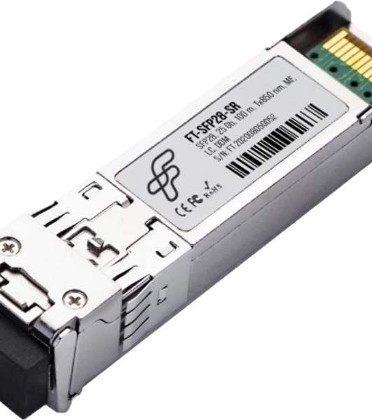 Трансивер Broadcom Модуль FT-SFP28-SR 25G, SFP28, LC MMF SR 100m, 850nm laser, Fibertrade (аналог AFBR-725SMZ)