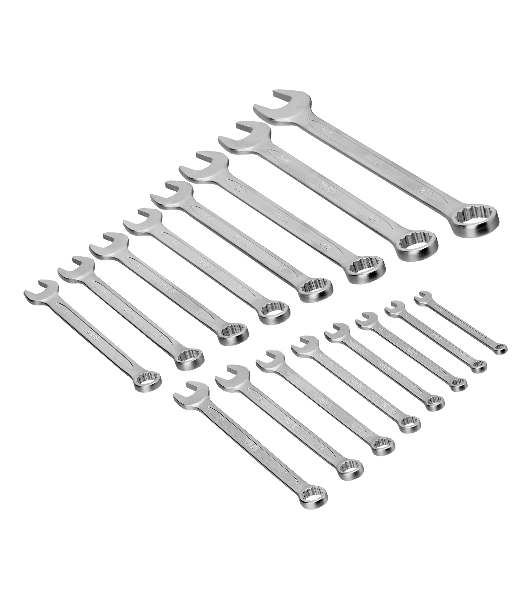 Набор инструментов Denzel 1/2', 1/4', CrV, S2, пластиковый кейс, 122 предмета
