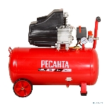 Компрессор поршневой Ресанта КП-50/300М масляный 300л/мин 50л 2000Вт красный/черный, фото9