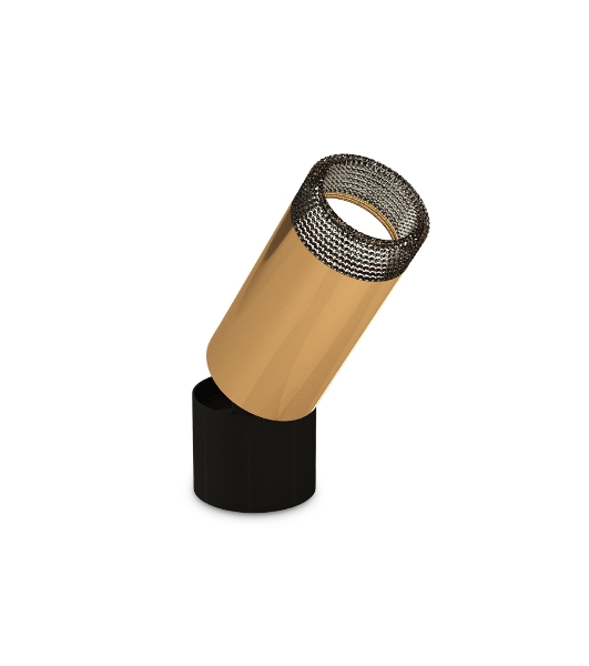 Крепеж для корпуса A2221 BK черный D60*H50mm Out45mm (для корпуса D60mm)