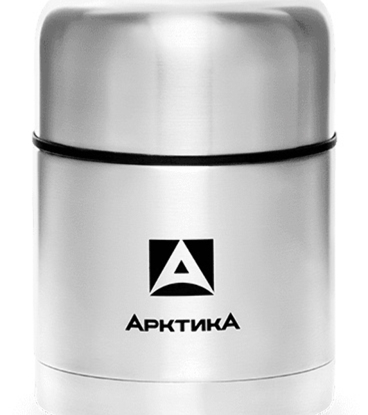 Термос Арктика 301-500, 0,5 л, супер широкое горло, для супа и еды, холод/тепло 12 ч
