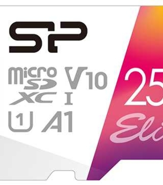 Флеш карта microSD 256Gb Silicon Power Elite A1 microSDXC Class 10 UHS-I U3 100 Mb/s (SD адаптер)