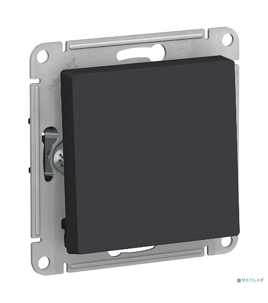 Механизм переключателя перекрестного 1-кл. СП AtlasDesign 10А IP20 (сх. 7) 10AX карбон