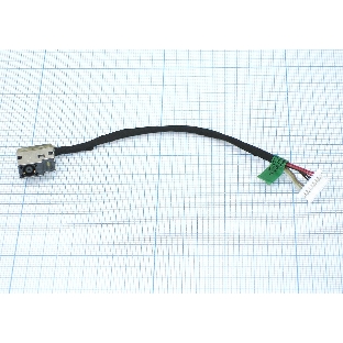 Разъем для ноутбука HP Probook 430 440 450 455 470 G3 c кабелем