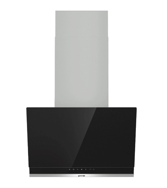 Вытяжка наклонная Gorenje WHI649X21P черный/серебристый, 60 см, 740 куб. м/ч, 67 дБ