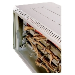 Шкаф телекоммуникационный настенный разборный 12U (600х650), съемные стенки, дверь стекло, фото11