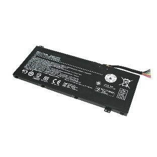 Аккумуляторная батарея для ноутбука Acer Aspire VN7-571G, VN7-791 11.4V 4465mAh 51Wh AC14A8L черный