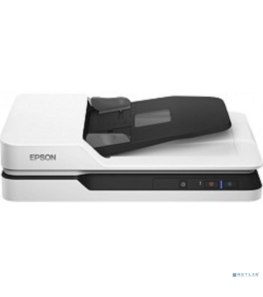 Сканер Epson WorkForce DS-1630 (B11B239401) планшетный, A4, CIS, 600x600 dpi, двусторонный автоподатчик, USB 3.0