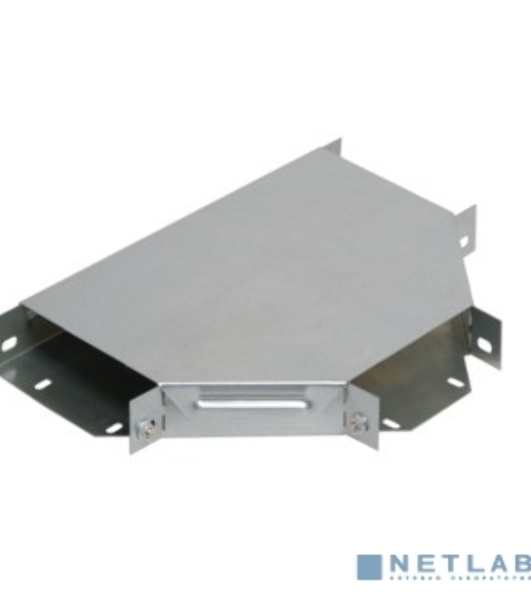 Ответвитель для лотка Т-образ. горизонт. 100х50 с кр. IEK CLP1T-050-100