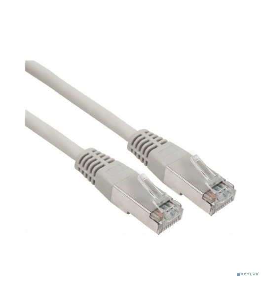 Пaтч-корд F/UTP Rexant, cat.6, RJ45-RJ45, экранированный, PVC серый, 3м