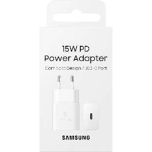 Сетевое зарядное устройство Samsung Adapter 15W Type C белый (EP-T1510NWEGEU)