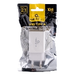 Сетевое зарядное устройство Cablexpert MP3A-PC-68, 10.5Вт, 2.1А, 1хUSB, белый, пакет, фото3