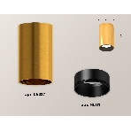 Светильник Ambrella Light XS6327003 PYG/SBK золото желтое полированное/черный песок MR16 GU5.3 (C6327, N6111), фото 1