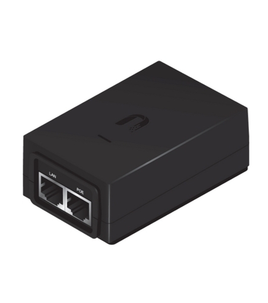 Блок питания [POE-48-24W-G EU] Ubiquiti POE-48-24W-G 48В 0.5А Passive PoE, стандарт передачи данных Gigabit Ethernet(2308)