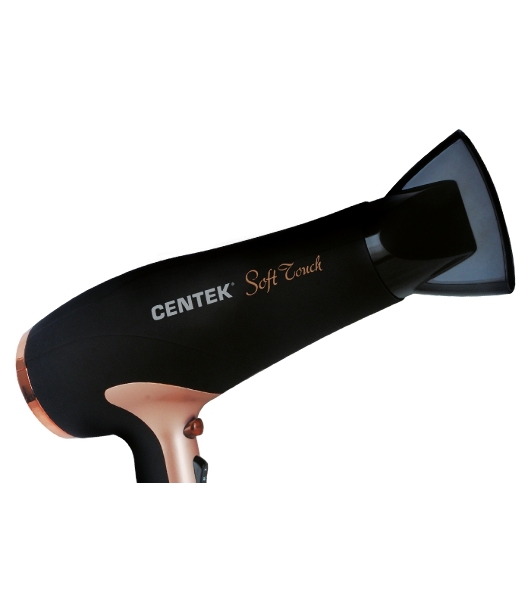 Фен Centek CT-2241 черный/розовое золото, 1900 Вт