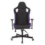 Кресло Knight OUTRIDER черный/фиолетовый, экокожа, 120 кг, механизм качания, фото6
