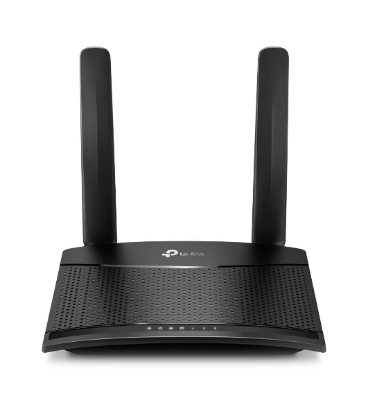Роутер беспроводной TP-Link TL-MR100 N300 10/100BASE-TX/4G(3G) cat.4 черный