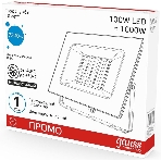 Прожектор светодиодный Gauss Elementary 100Вт 6600лм IP65 6500К черный ПРОМО, фото5
