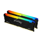 Оперативная память Kingston Fury Renegade, DDR4, 32GB (2x16GB), 3200MHz, CL16, DIMM, с радиатором, RGB, серебристый/черный, фото7