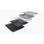 Духовой шкаф Bosch HSG7361B1 Home Connect!! Serie 8, черный, 21 режим + комбинированные режимы, функция приготовление на пару 100%, 4-слойное остекление, 3 цветных текстовых TFT-дисплея 2,5' с сенсорным управлением, ControlRing, функции HomeConnect, трехстороннее LED-освещение,самоочистка EcoClean, фото11