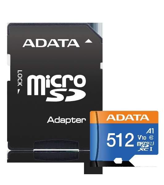 Флеш карта MICRO SDXC 512Gb AUSDX512GUICL10A1-RA1 ADATA