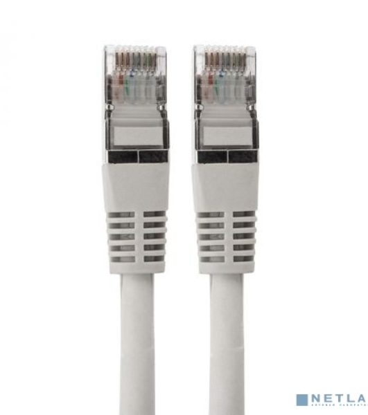 Пaтч-корд F/UTP Rexant, cat.6, RJ45-RJ45, экранированный, PVC серый, 3м