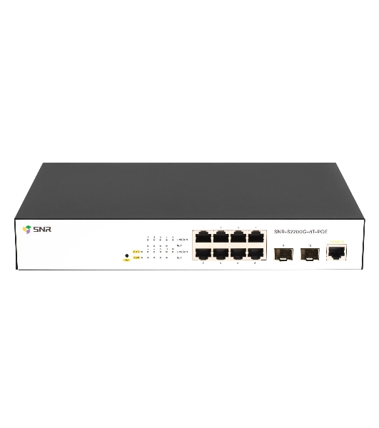 Коммутатор POE управляемый SNR уровня 2 SNR-S2200G-8T-POE