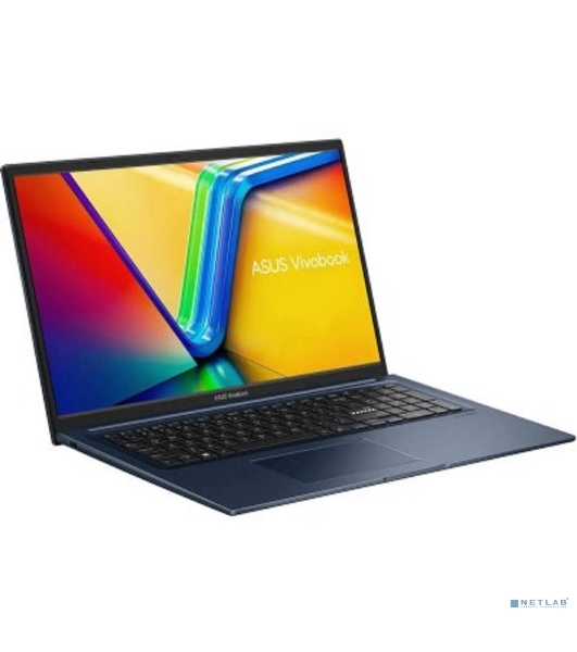 Ноутбук Asus Vivobook 17 X1704VA-AU1108/17.3'/IPS/Intel Core 7 150U/16/512Gb SSD/Intel Graphics/без ОС/синий/2.1kg