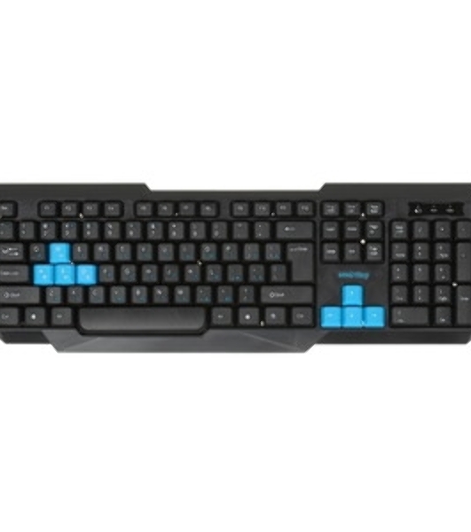 Клавиатура беспроводная мультимедийная Smartbuy 231 черная SBK-231AG-K
