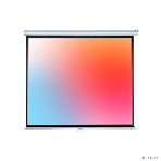 Настенный экран Lumien LEP-100126 Eco Picture 137х192см (рабочая область 104х186 см) (84') Matte White верх.кайма 30 см, восьмигранный корпус, возможность потолочн./настенного крепления, 16:9, цвет корпуса белый (треугольная упаковка), фото 1