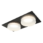 Комплект встраиваемого светильника Ambrella light XC7636044 SBK/FR черный песок/белый матовый MR16 GU5.3 (C7636, N7165), фото3
