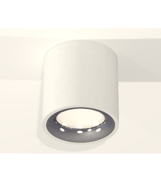 Светильник Ambrella Light XS7531022 SWH/PSL белый песок/серебро полированное MR16 GU5.3 (C7531, N7012)