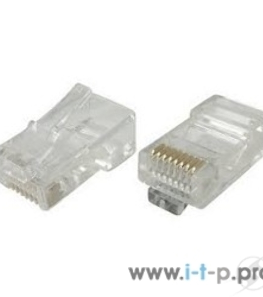 Коннектор RJ-45 VCOM VNA2200 для UTP кабеля 5 кат. (20 шт. в уп-ке), блистер