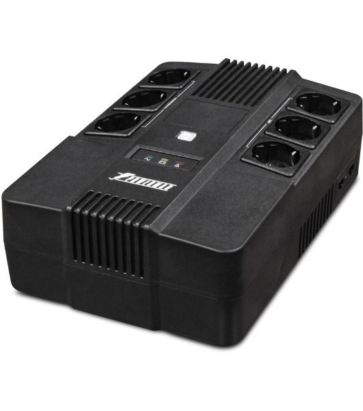 Источник бесперебойного питания Powerman BRICK 600 черный