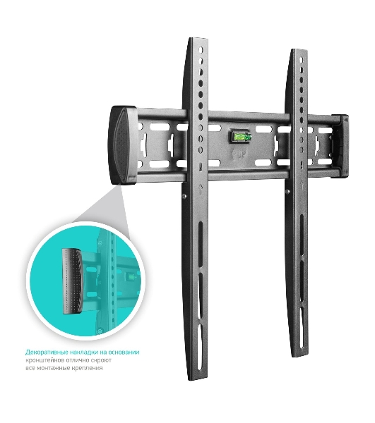 Кронштейн ONKRON FM5/32-55'' макс 400x400 наклон 0º от стены: 29мм макс вес 56,8кг