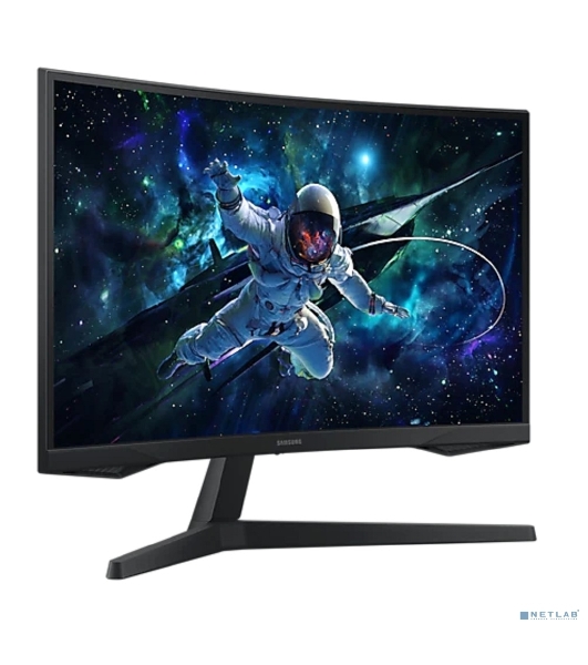 Монитор 27' Samsung S27CG550EI VA 2560x1440, 165 Гц, 1 мс, 16:9, 300 кд/м2, 1xHDMI, 1xDP, изогнутый, черный