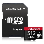 Флеш карта MICRO SDXC 512Gb W/AD. AUSDX512GUI3V30SA2-RA1 ADATA, фото7