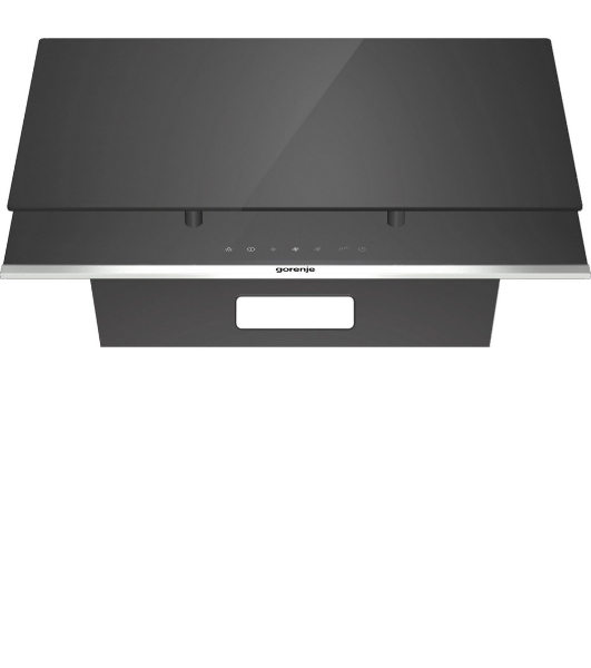 Вытяжка наклонная Gorenje WHI649X21P черный/серебристый, 60 см, 740 куб. м/ч, 67 дБ